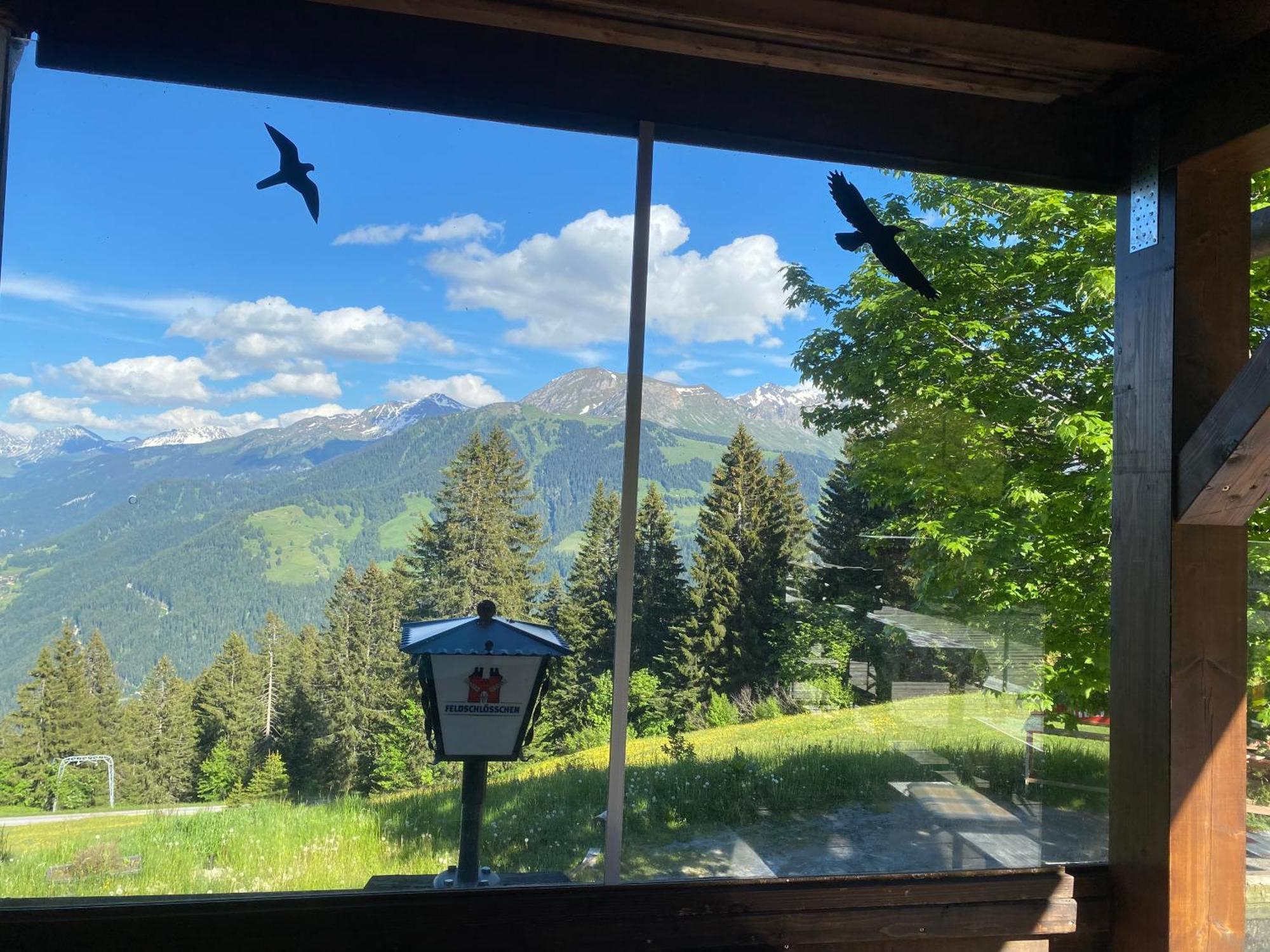 Bergpension Battagliahuette Malix Bagian luar foto