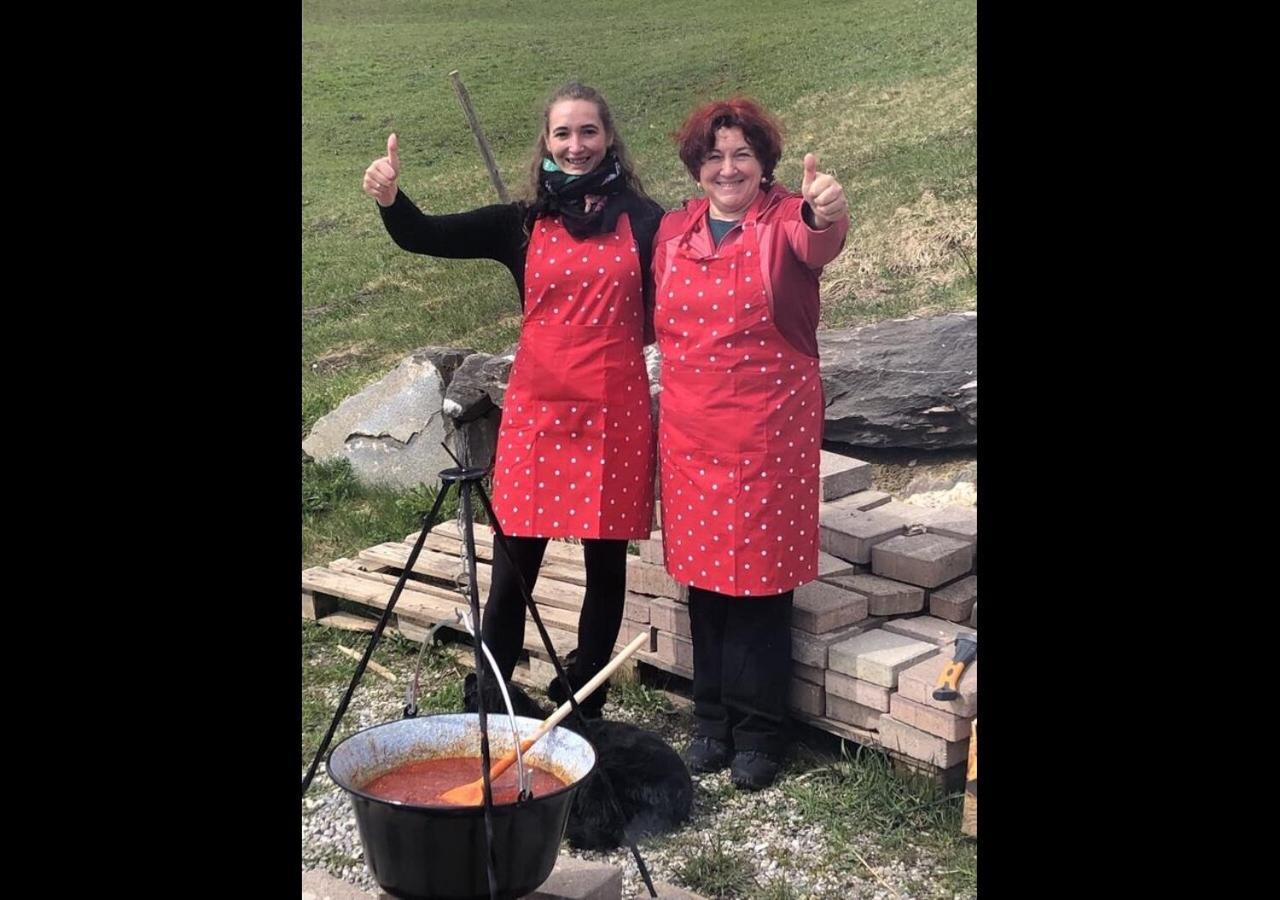 Bergpension Battagliahuette Malix Bagian luar foto