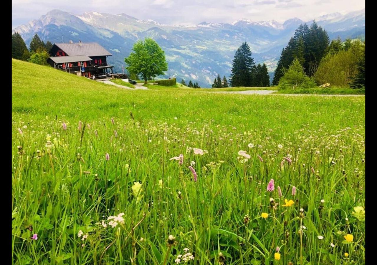 Bergpension Battagliahuette Malix Bagian luar foto