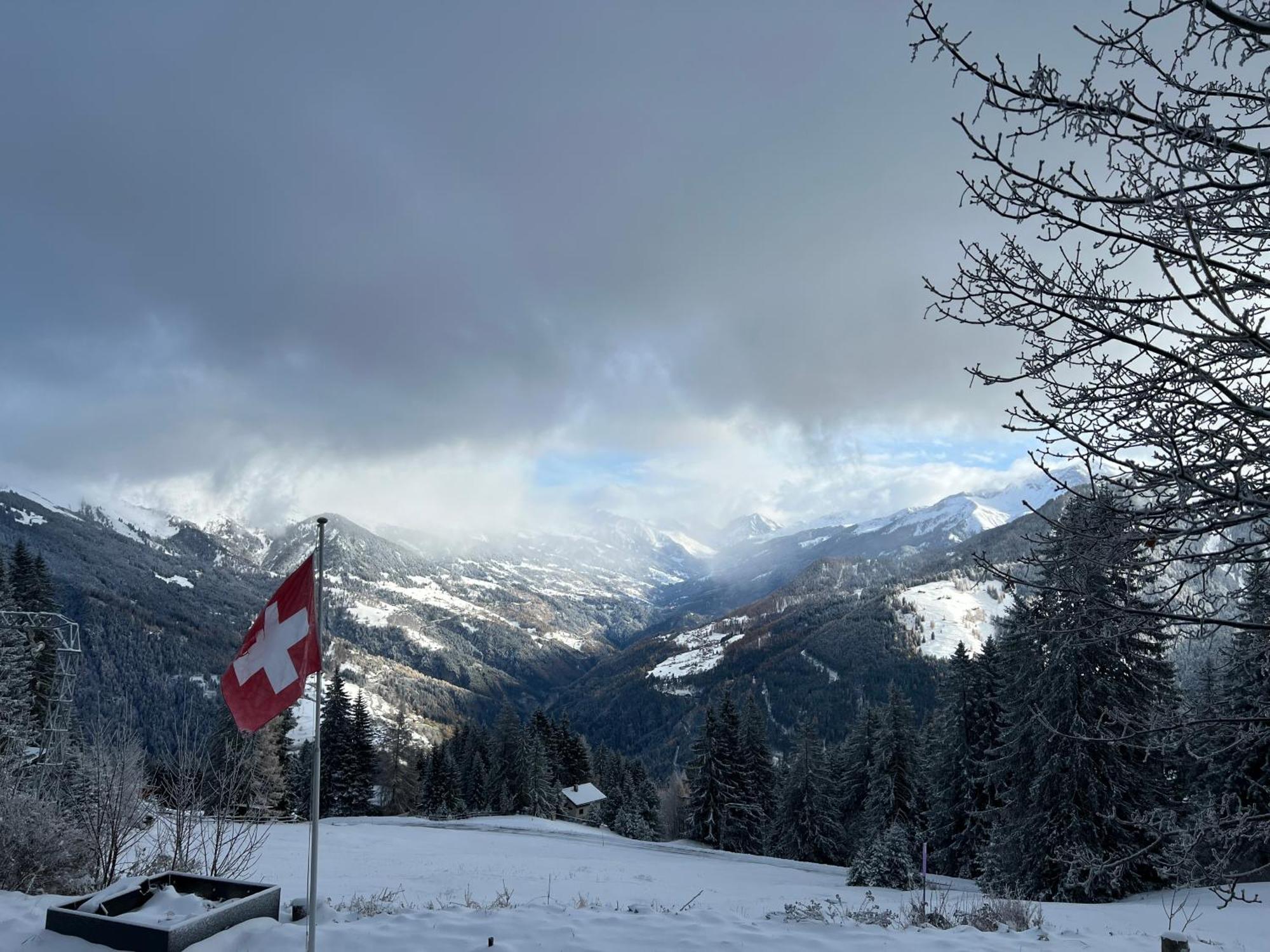 Bergpension Battagliahuette Malix Bagian luar foto